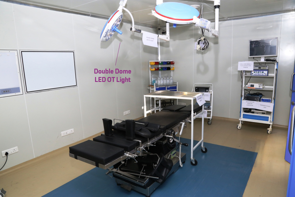 Specious operation theater with latest equipments